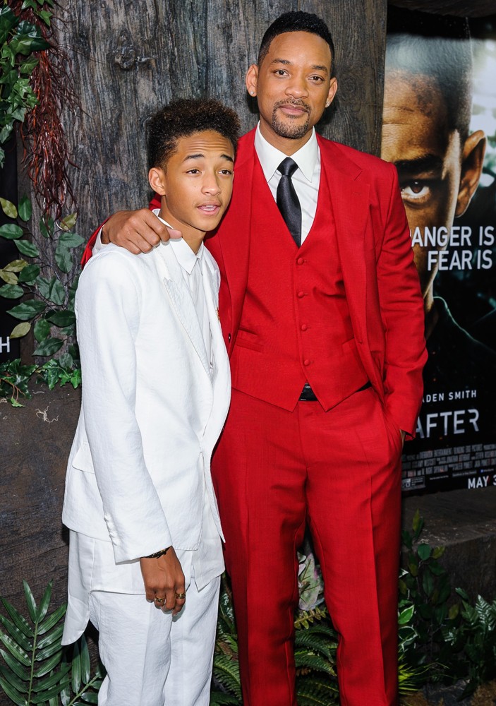 Jaden Smith;Will Smith;<br>New York Premiere of After Earth