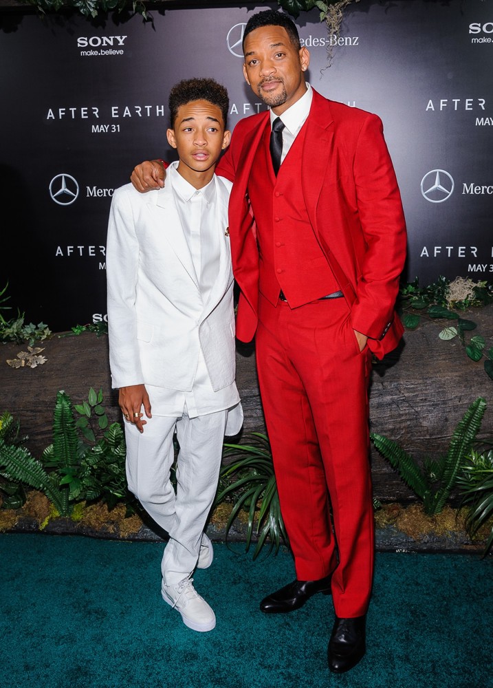 Jaden Smith;Will Smith;<br>New York Premiere of After Earth