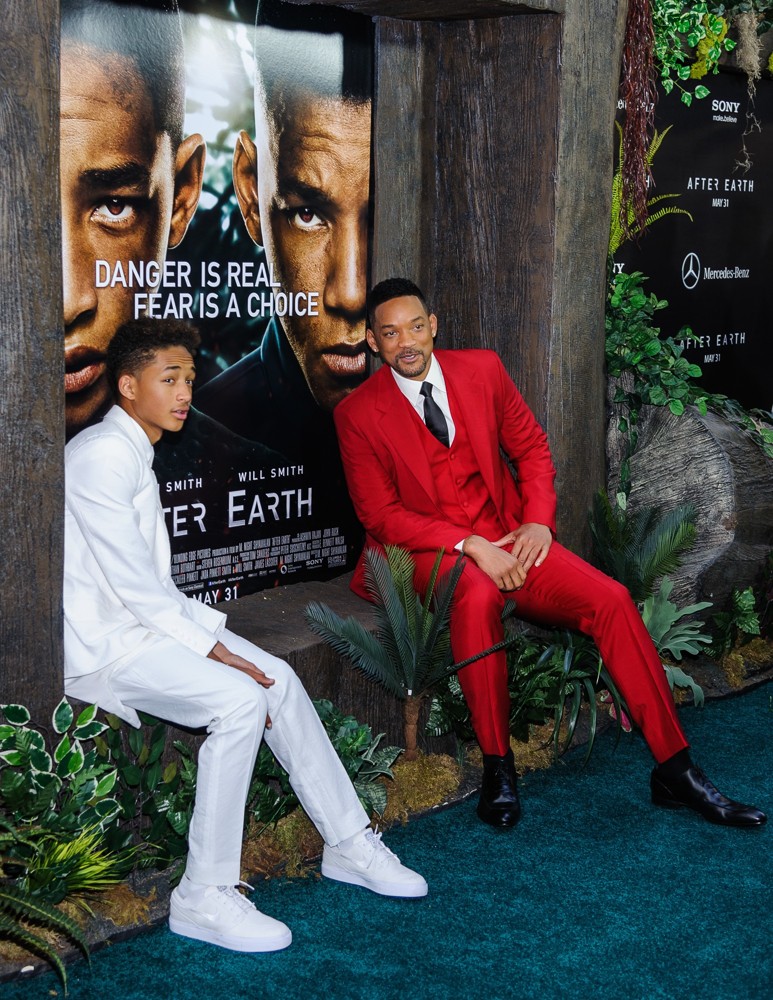 Jaden Smith;Will Smith;<br>New York Premiere of After Earth