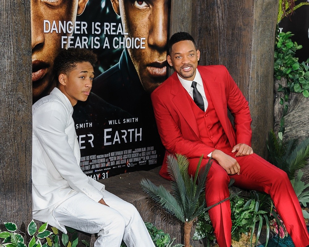 Jaden Smith;Will Smith;<br>New York Premiere of After Earth
