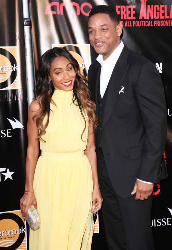 Jada Pinkett Smith;Will Smith;<br>New York Premiere of  Free Angela and All Political Prisoners