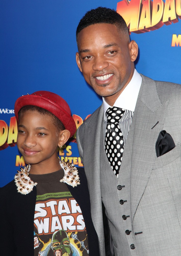 Willow Smith;Will Smith;<br>New York Premiere of Dreamworks Animation's Madagascar 3: Europe's Most Wanted