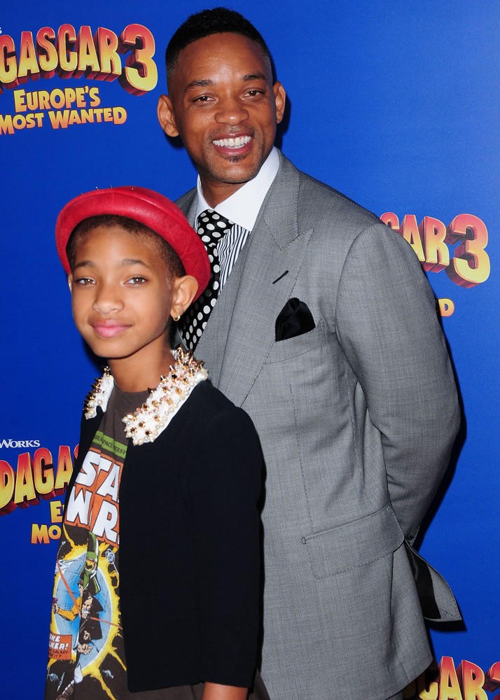 Willow Smith;Will Smith;<br>New York Premiere of Dreamworks Animation's Madagascar 3: Europe's Most Wanted