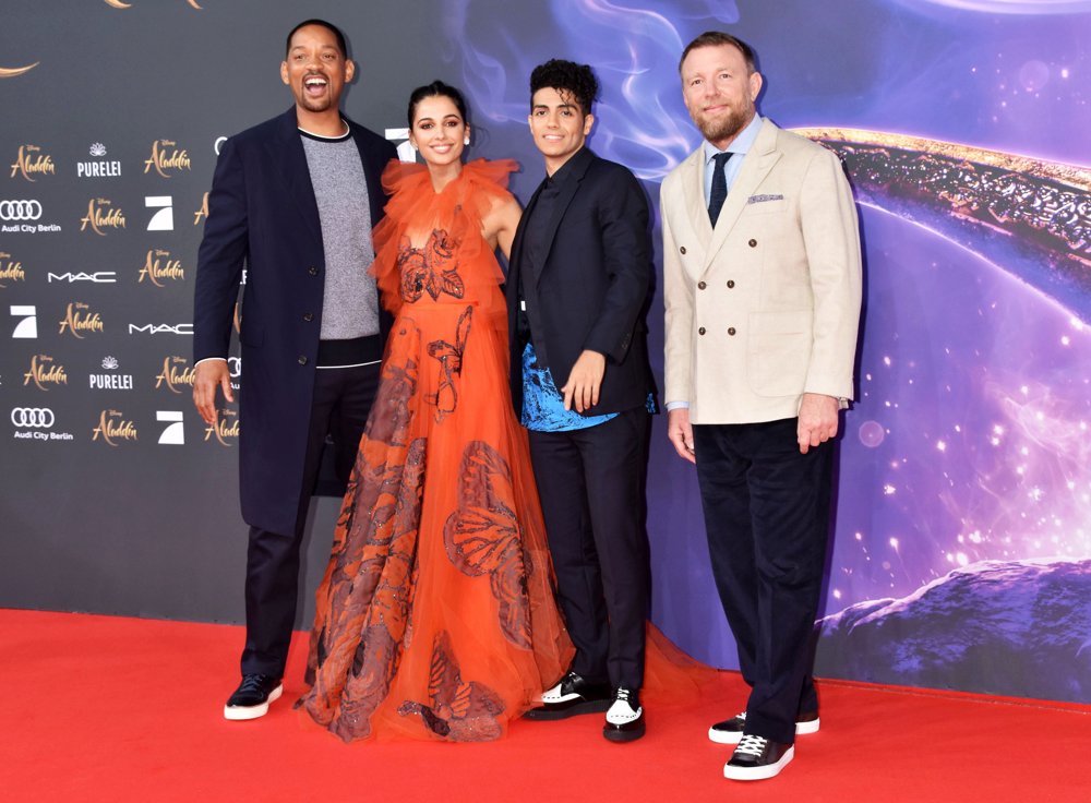 Will Smith;Naomi Scott;Mena Massoud;Guy Ritchie;<br>Berlin Premiere of Aladdin