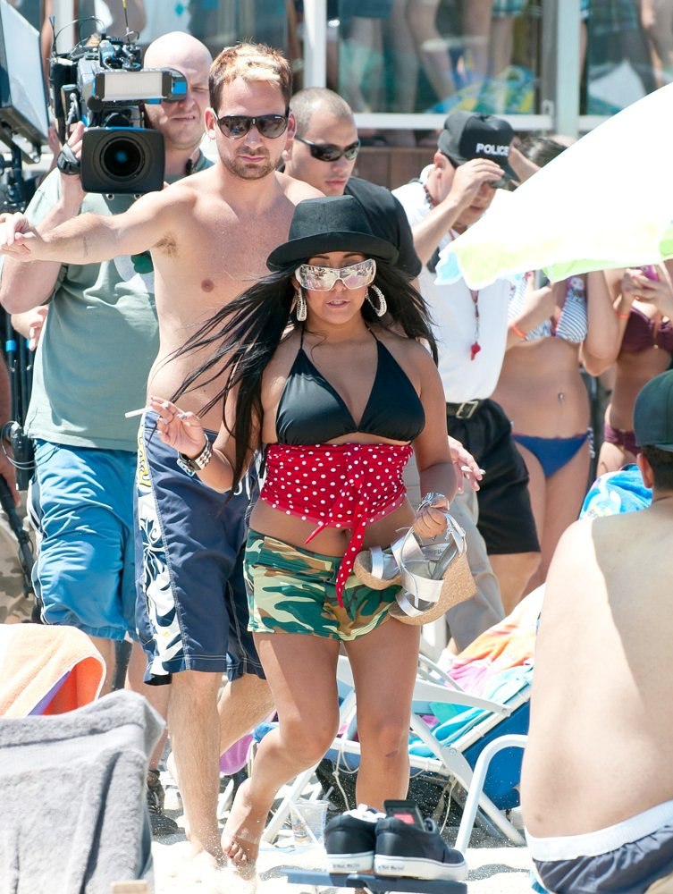 Snooki;<br>Jersey Shore Cast Members Left Their Shore House and Traveled to Nearby Point Pleasant Beach