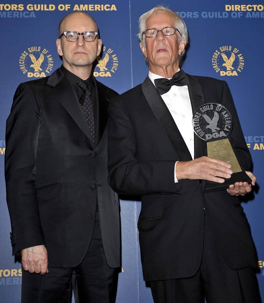 Steven Soderbergh;Michael Apted;<br>65th Annual Directors Guild of America Awards - Press Room