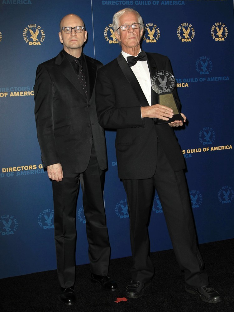 Steven Soderbergh;Michael Apted;<br>65th Annual Directors Guild of America Awards - Press Room