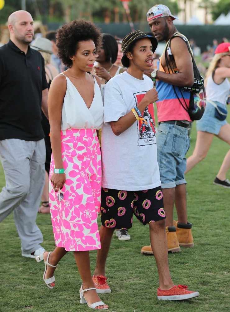 Solange Knowles;<br>The 2013 Coachella Valley Music and Arts Festival - Week 1 Day 2