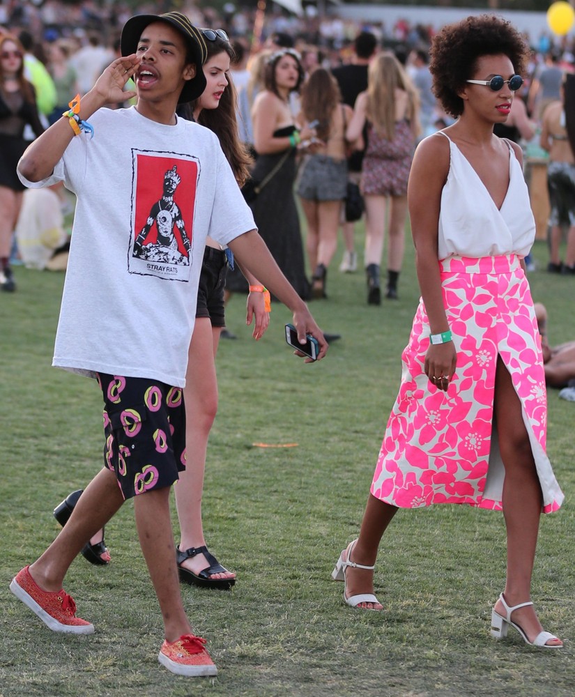 Solange Knowles;<br>The 2013 Coachella Valley Music and Arts Festival - Week 1 Day 2