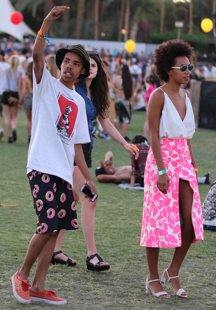 Solange Knowles;<br>The 2013 Coachella Valley Music and Arts Festival - Week 1 Day 2