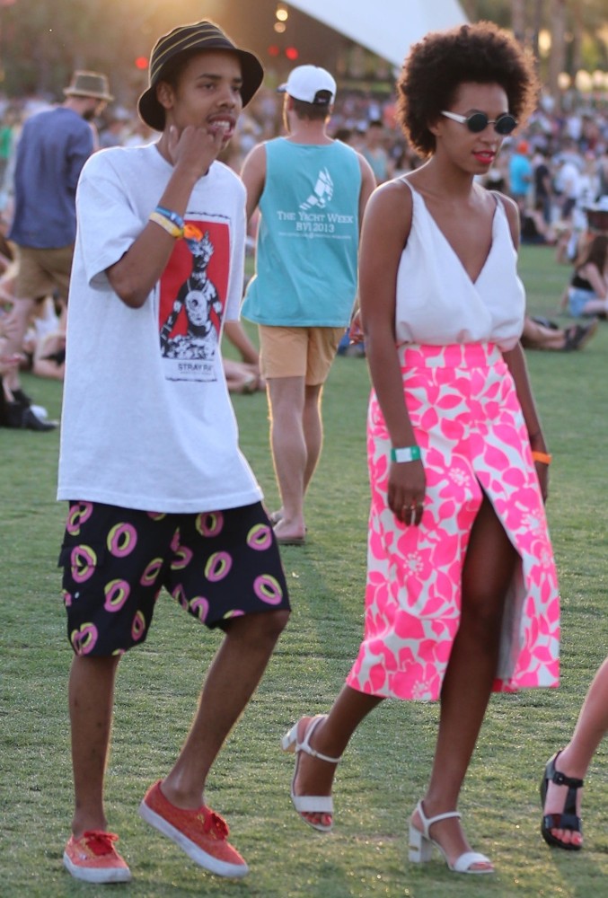 Solange Knowles;<br>The 2013 Coachella Valley Music and Arts Festival - Week 1 Day 2