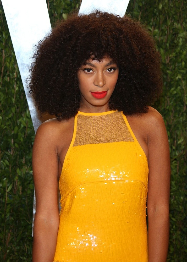 Solange Knowles;<br>2013 Vanity Fair Oscar Party - Arrivals