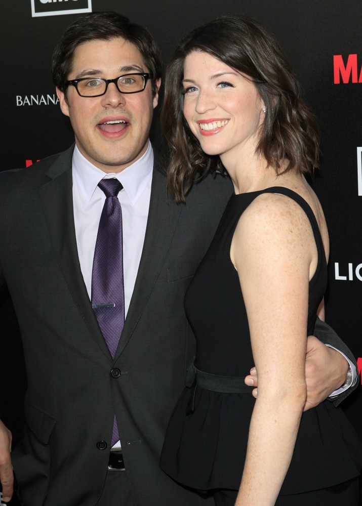 Rich Sommer;Virginia Donohoe;<br>AMC's Special Screening of Mad Men Season 5 - Arrivals