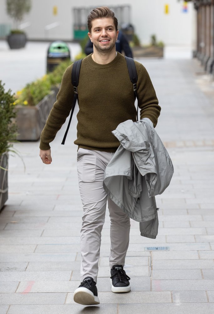 Sonny Jay in Leicester Square After Radio Show