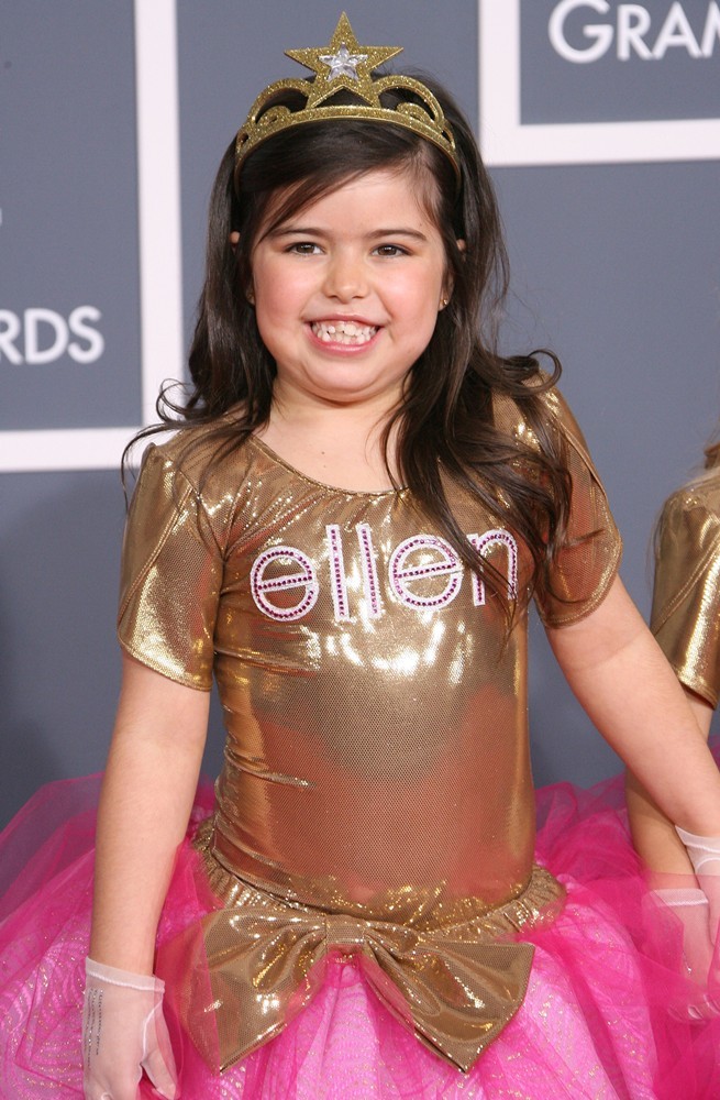 Sophia Grace;<br>54th Annual GRAMMY Awards - Arrivals