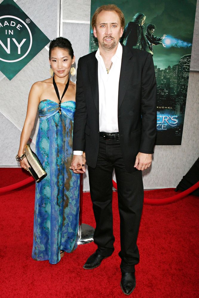 Alice Kim;Nicolas Cage;<br>World Premiere of 'The Sorcerer's Apprentice'