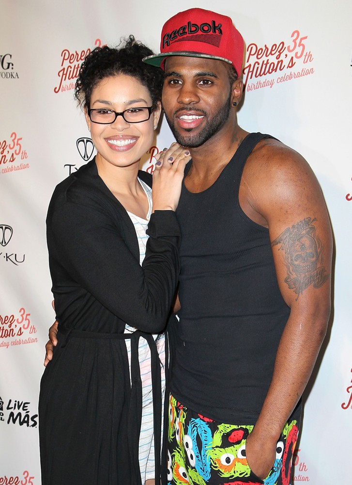 Jordin Sparks;Jason Derulo;<br>Perez Hilton's 35th Birthday Party - Arrivals