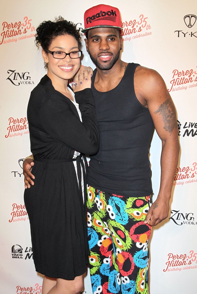 Jordin Sparks;Jason Derulo;<br>Perez Hilton's 35th Birthday Party - Arrivals