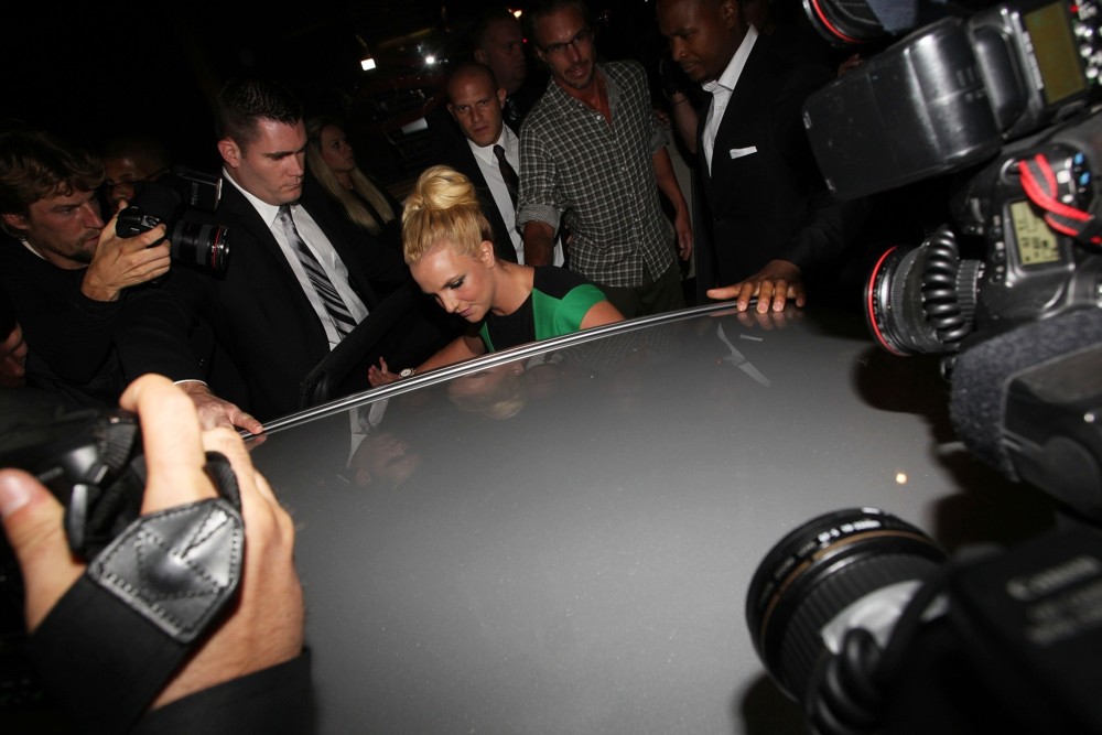 Britney Spears;Jason Trawick;<br>Britney Spears Leaving A Hotel
