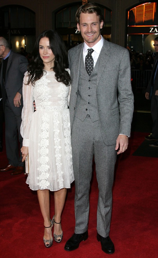 Abigail Spencer;Josh Pence;<br>The Los Angeles World Premiere of Gangster Squad - Arrivals