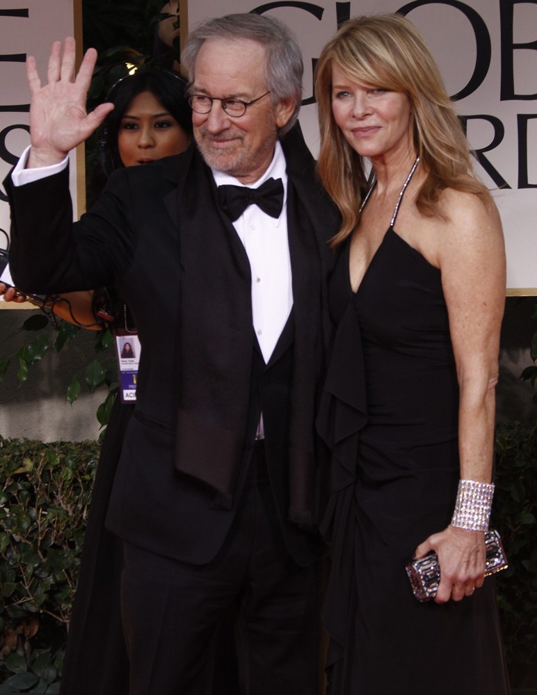Steven Spielberg;Kate Capshaw;<br>The 69th Annual Golden Globe Awards - Arrivals