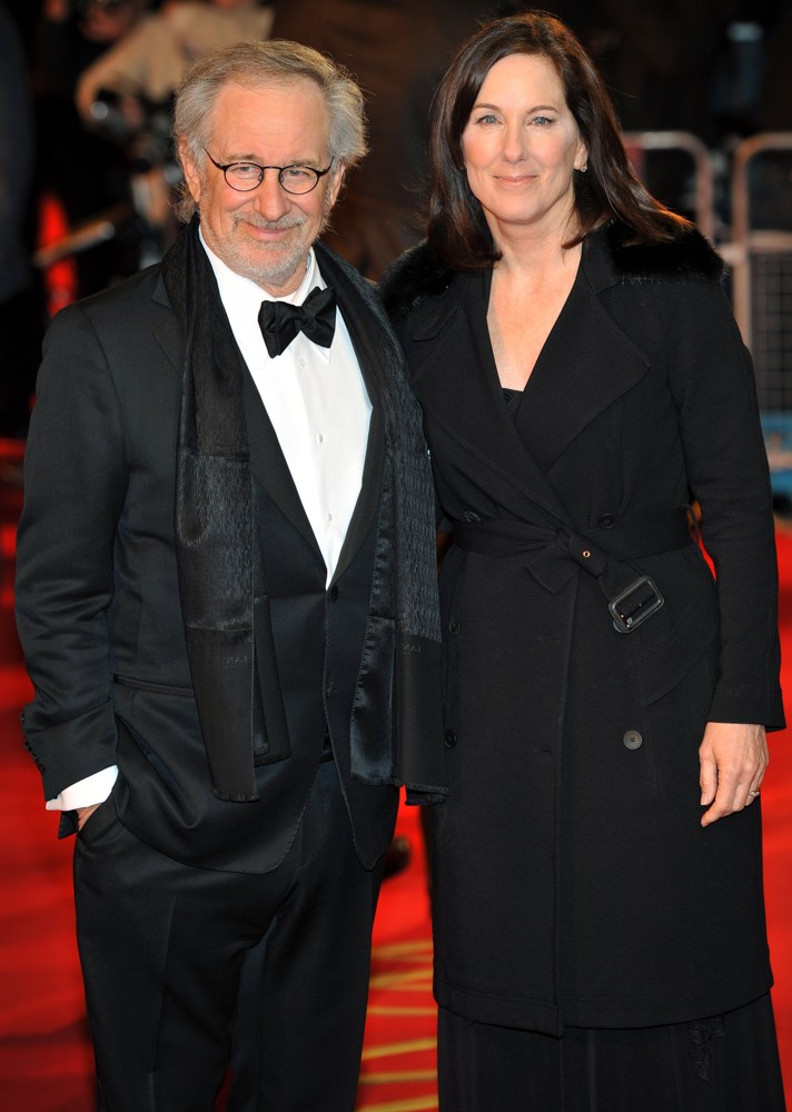 Steven Spielberg;Kathleen Kennedy;<br>War Horse - UK Film Premiere - Arrivals
