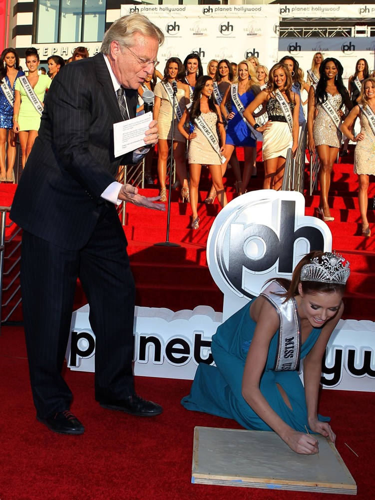 Jerry Springer;<br>2012 Miss USA Official Welcome Event