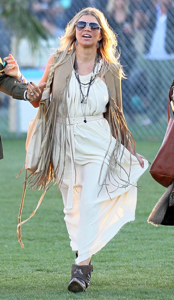 Stacy Ferguson;<br>Celebrities at The 2012 Coachella Valley Music and Arts Festival - Day 2
