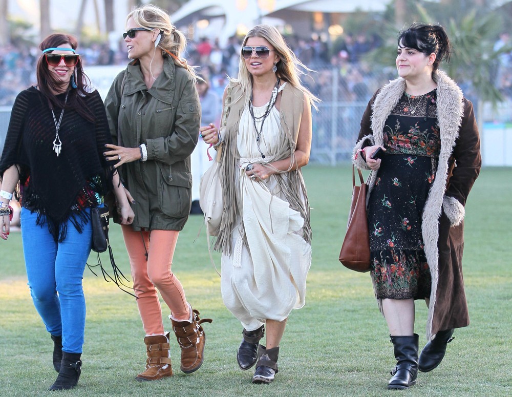 Stacy Ferguson;<br>Celebrities at The 2012 Coachella Valley Music and Arts Festival - Day 2