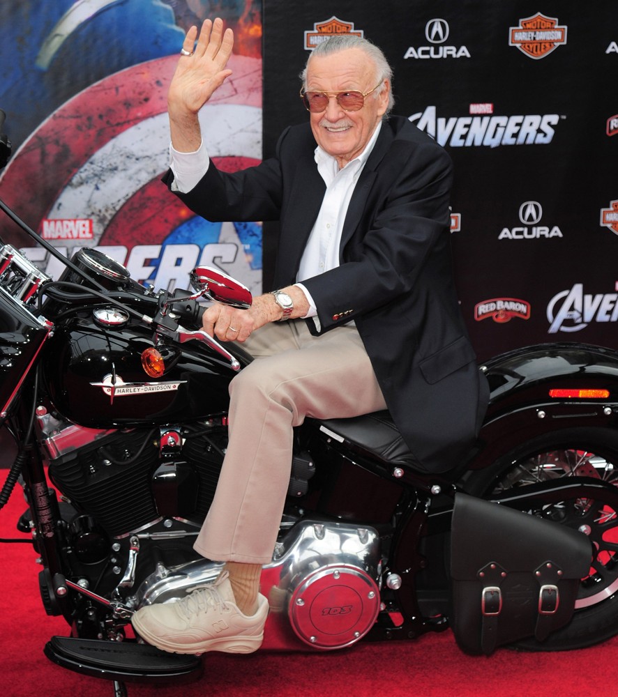 Stan Lee;<br>World Premiere of The Avengers - Arrivals