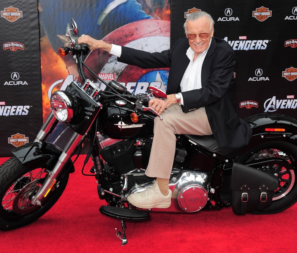 Stan Lee;<br>World Premiere of The Avengers - Arrivals