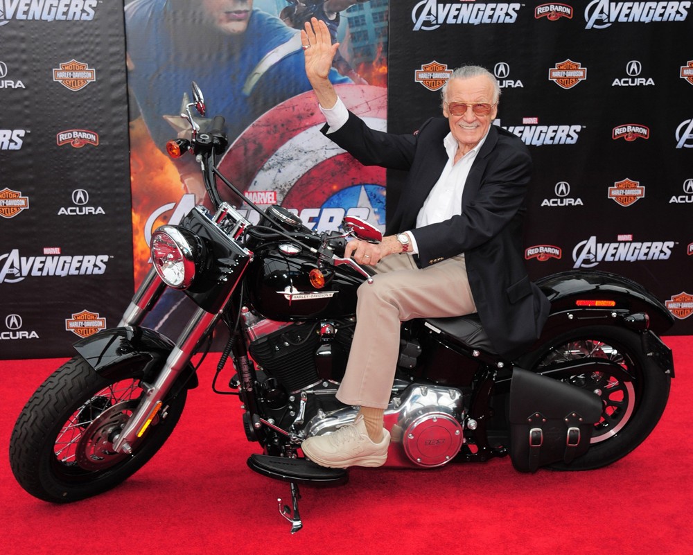 Stan Lee;<br>World Premiere of The Avengers - Arrivals