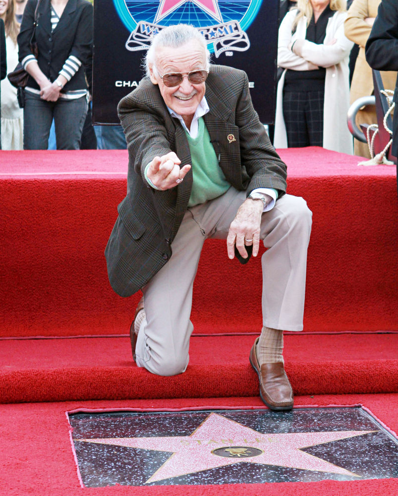 Stan Lee Picture 17 Stan Lee Hollywood Walk Of Fame Star Induction