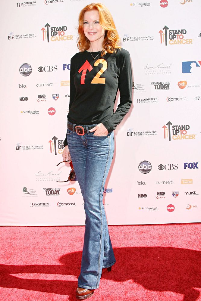 Marcia Cross;<br>2010 Stand Up To Cancer - Arrivals