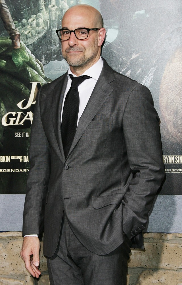 stanley tucci blue shirt