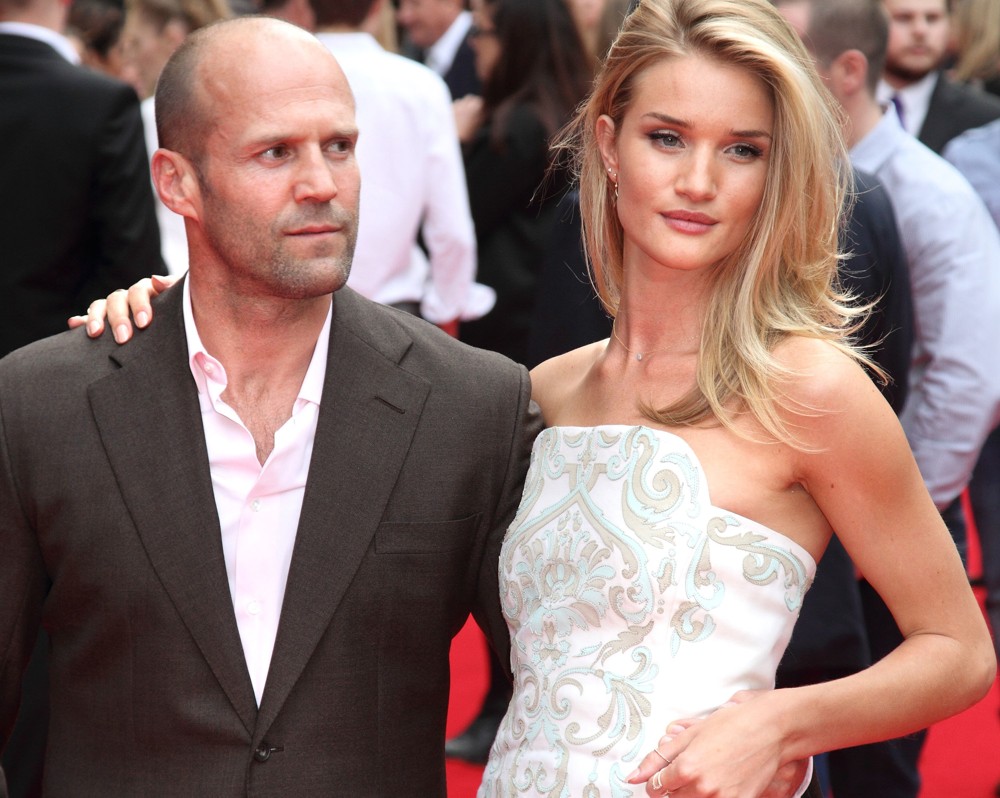 Jason Statham;Rosie Huntington-Whiteley;<br>London Premiere of The Hummingbird - Arrivals
