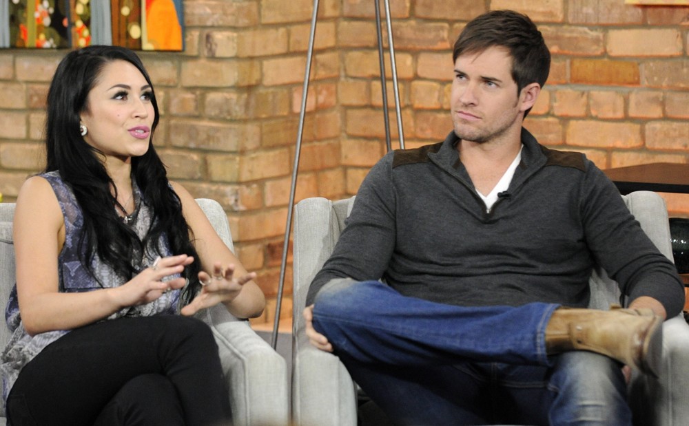 Cassie Steele;Jonathan Patrick Moore;<br>Cassie Steele Appears on The Marilyn Denis Show Promoting TV Series The L.A. Complex