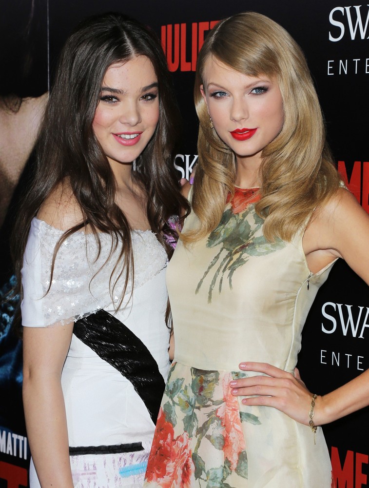 Hailee Steinfeld;Taylor Swift;<br>Premiere of Relativity Media's Romeo and Juliet