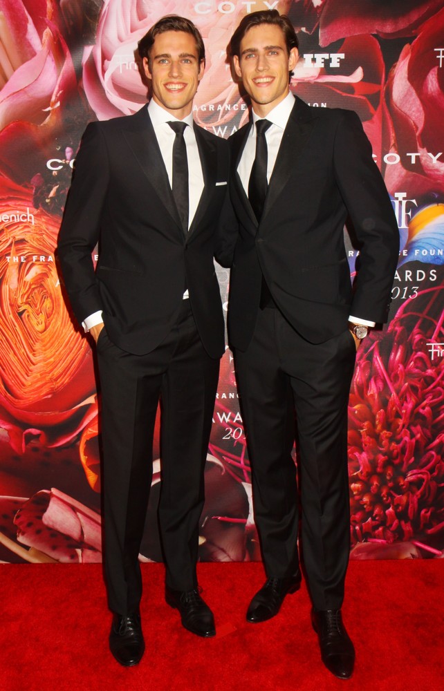 Jordan Stenmark;Zac Stenmark;<br>The Fragrance Foundation's 2013 FiFi Awards