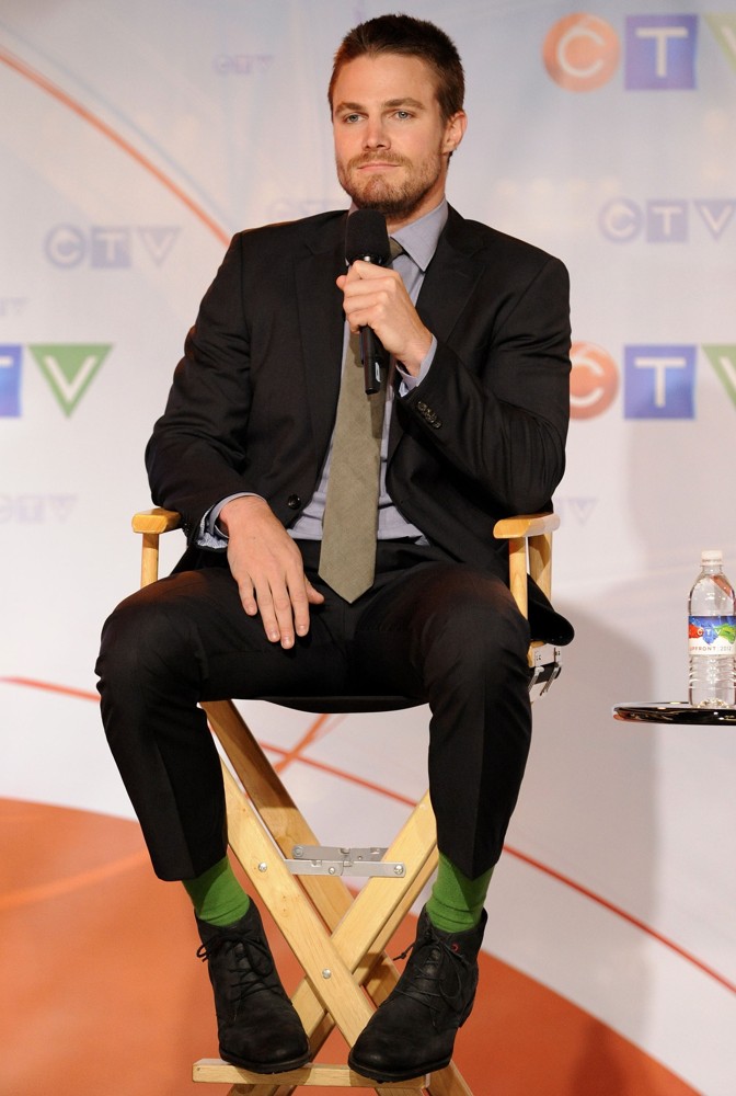 Stephen Amell;<br>CTV Upfront 2012 Press Conference