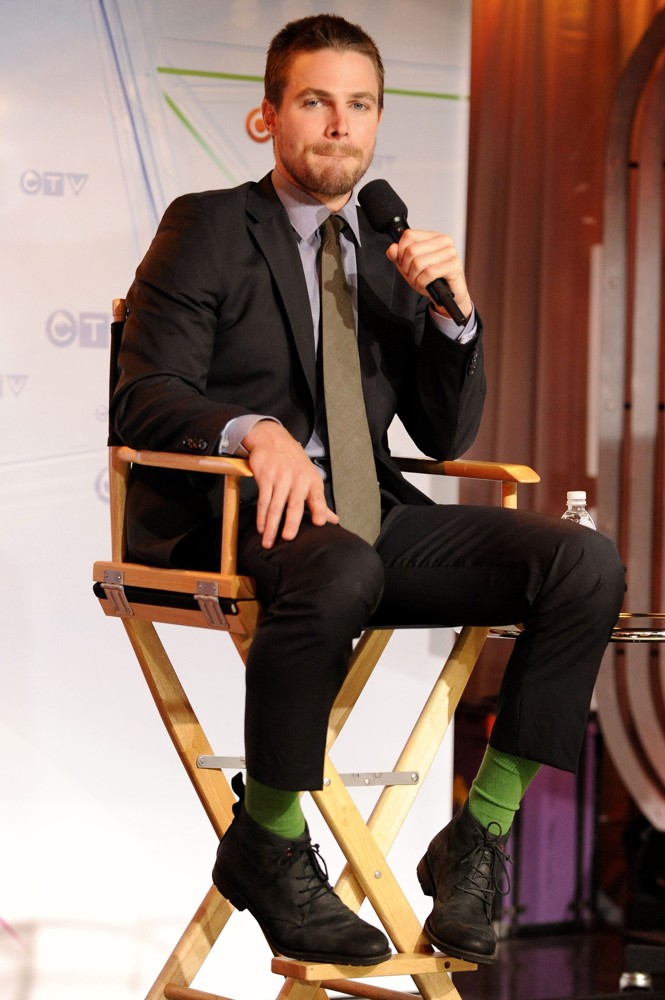 Stephen Amell;<br>CTV Upfront 2012 Press Conference