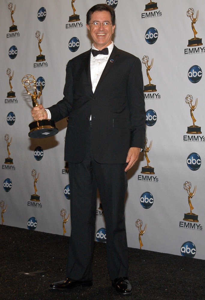 Stephen Colbert;<br>60th Annual Primetime Emmy Awards - Press Room
