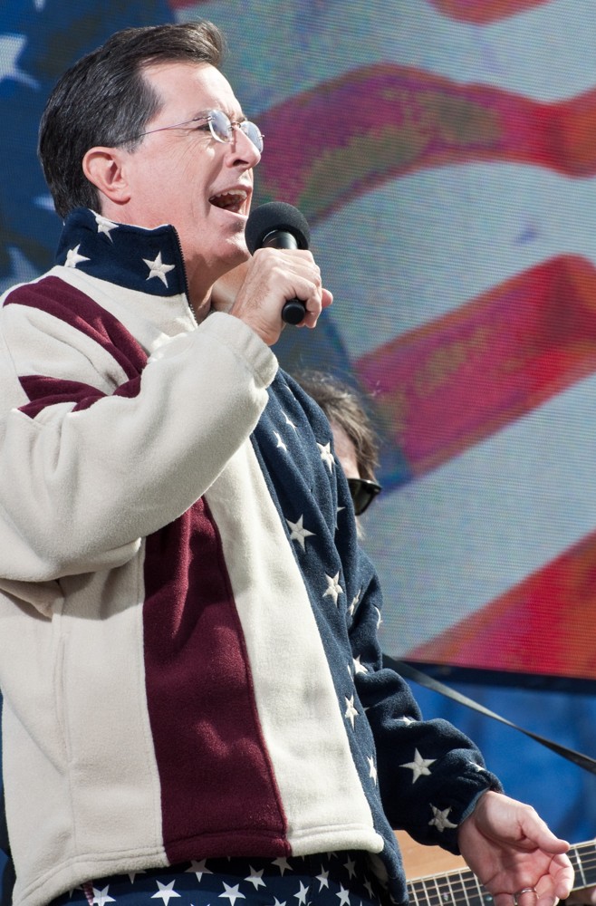 Stephen Colbert;<br>The Rally to Restore Sanity and-or Fear