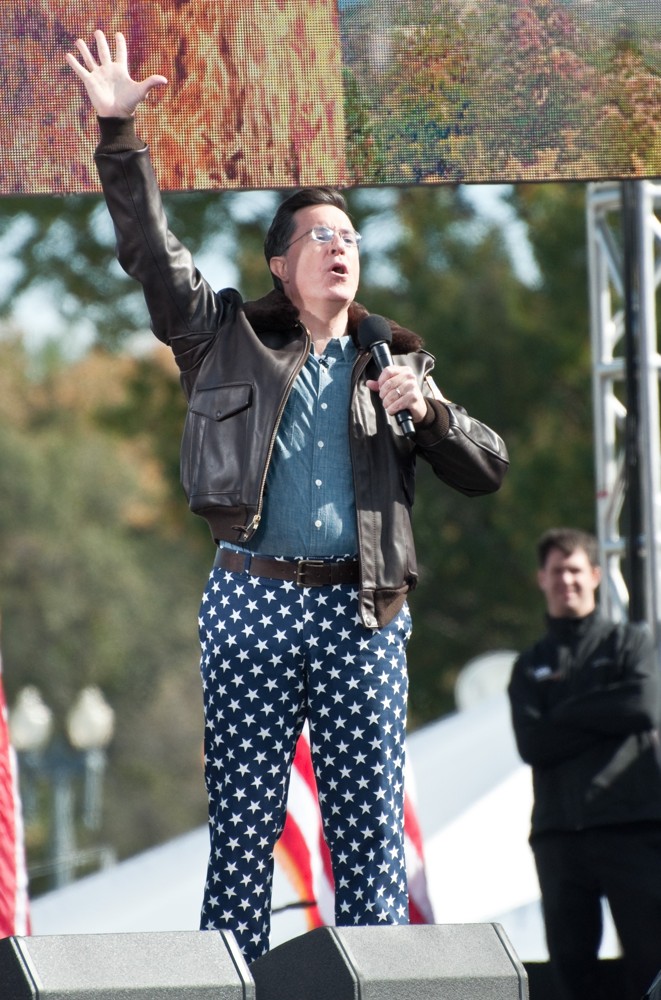Stephen Colbert;<br>The Rally to Restore Sanity and-or Fear