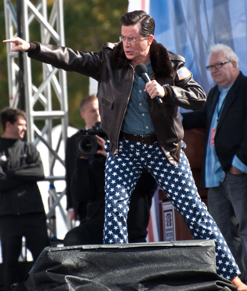 Stephen Colbert;<br>The Rally to Restore Sanity and-or Fear