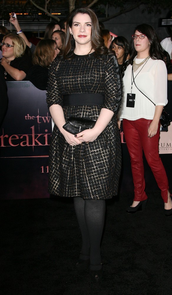 Stephenie Meyer;<br>The Twilight Saga's Breaking Dawn Part I World Premiere