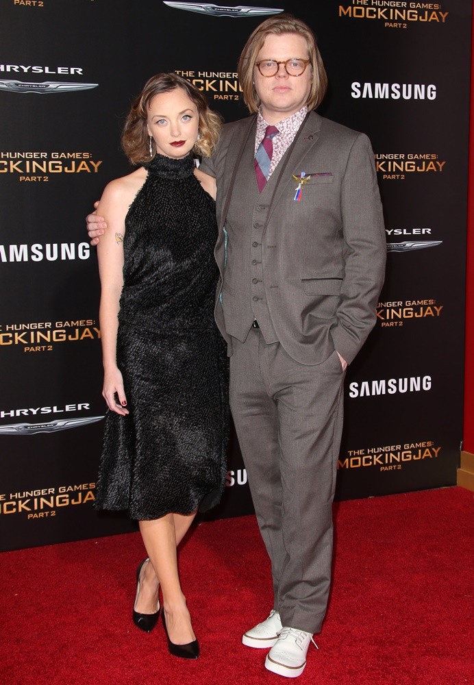 Kira Sternbach;Elden Henson;<br>Premiere of Lionsgate's The Hunger Games: Mockingjay, Part 2 - Arrivals