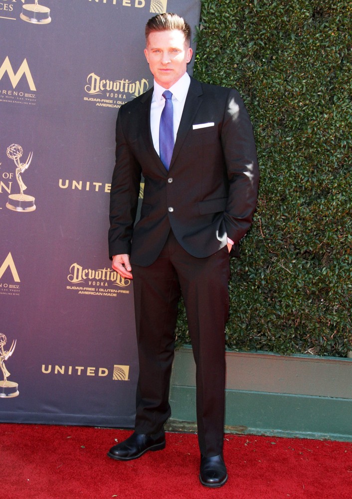 Steve Burton;<br>2017 Daytime EMMY Awards - Arrivals