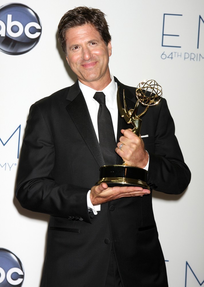 Steven Levitan;<br>64th Annual Primetime Emmy Awards - Press Room