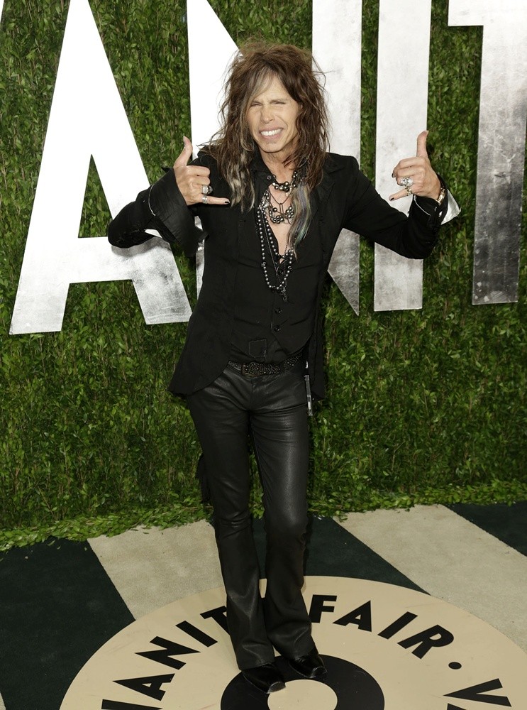 Steven Tyler;<br>2013 Vanity Fair Oscar Party - Arrivals